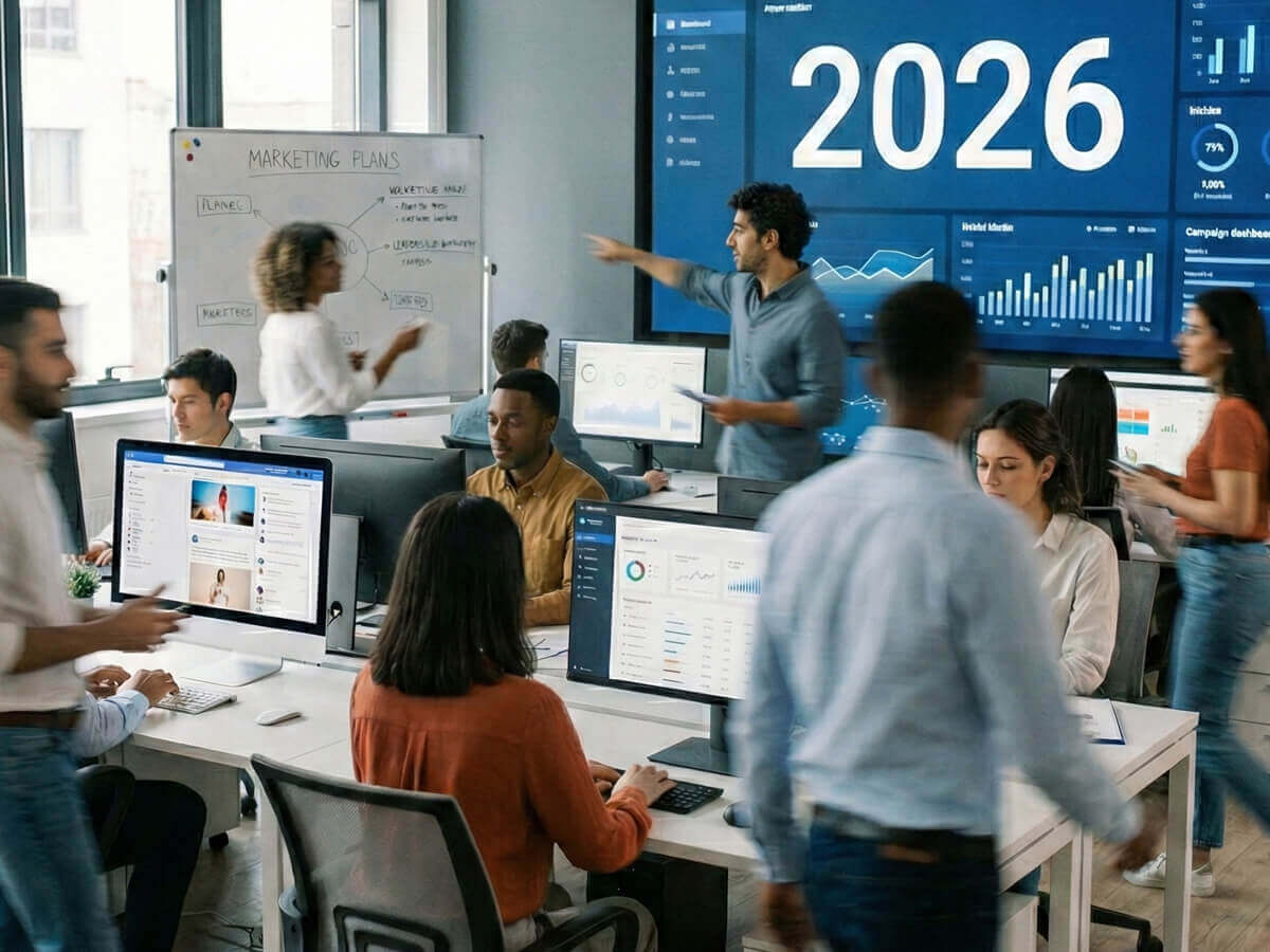 10 מגמות השיווק הדיגיטלי המובילות לשנת 2026